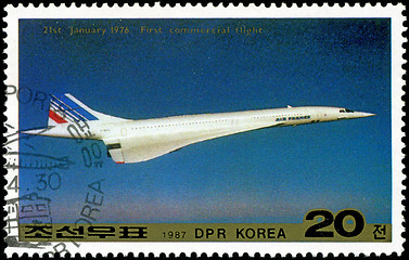 Image showing DPR KOREA - CIRCA 1987: A stamp printed in DPR Korea (North Kore