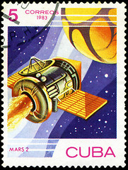 Image showing CUBA - CIRCA 1983: A stamp printed in Cuba, shows 