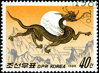 Image showing DPR KOREA - CIRCA 1988: the stamp printed by Korea of DPR shows 