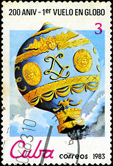 Image showing CUBA - CIRCA 1983: a postage stamp printed in Cuba commemorative