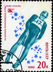 Image showing USSR-CIRCA 1980: A stamp printed in the USSR, dedicated XIII Win