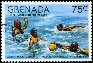 Image showing GRENADA - CIRCA 1977: A stamp printed in Grenada issued for the 