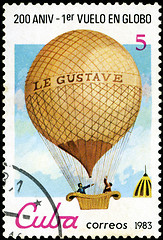 Image showing CUBA - CIRCA 1983: a postage stamp printed in Cuba commemorative