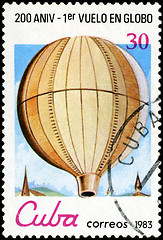 Image showing CUBA - CIRCA 1983: a postage stamp printed in Cuba commemorative