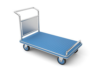 Image showing Luggage cart