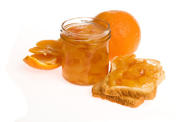 Image showing Homemade orange Jam