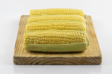 Image showing Corn on Prep Board 02