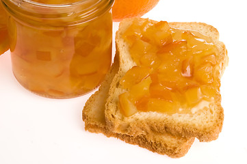 Image showing Homemade orange Jam