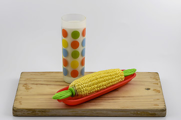 Image showing Corn and Milk 01