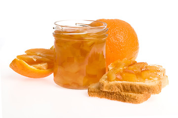 Image showing Homemade orange Jam