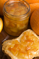 Image showing Homemade orange Jam