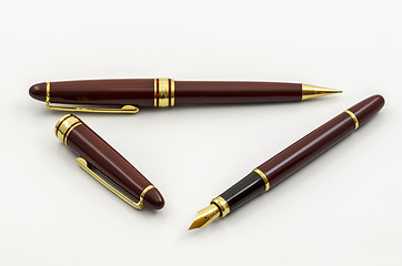 Image showing Fountain Pen and Pencil Set 06