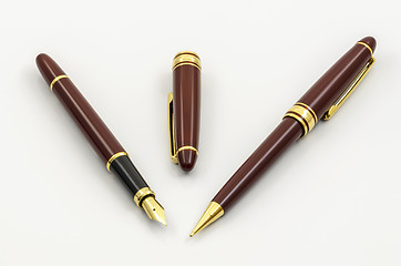 Image showing Fountain Pen and Pencil Set 07