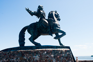 Image showing monument to Elisabeth Petrovna, Baltysk, Russia