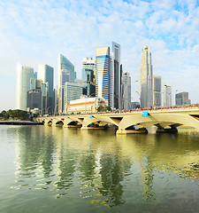 Image showing Singapore in the morning