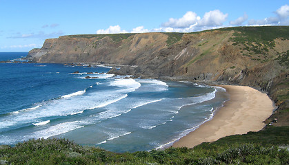 Image showing Empty beach