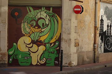 Image showing Green tiger in Montpellier