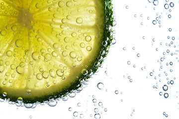 Image showing lime with bubbles