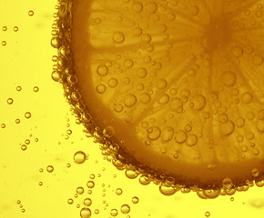 Image showing slice of lemon