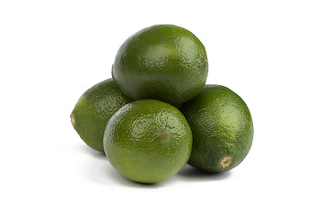 Image showing limes isolated