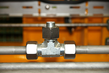 Image showing Hydraulic pipes