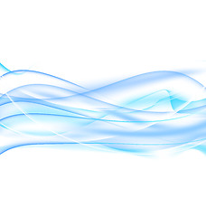 Image showing abstract water background, wavy design