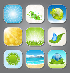 Image showing Set different backgrounds for the app icons