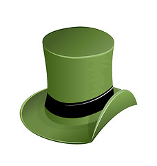 Image showing Green hat in st Patricks Day