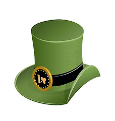 Image showing Green hat in st Patricks Day