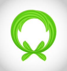 Image showing Eco friendly icon isolated