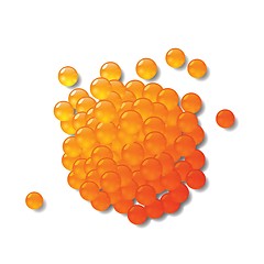 Image showing red caviar