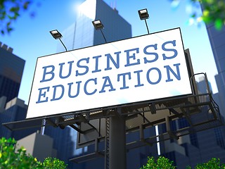 Image showing Business Education Concept.