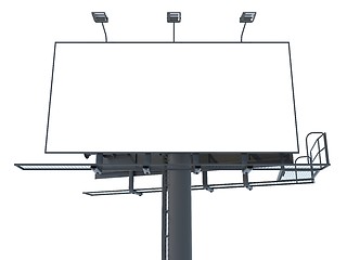 Image showing Blank Billboard.