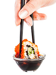 Image showing Sushi (California Roll)