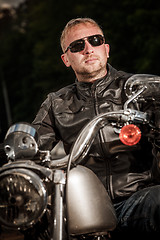 Image showing Biker