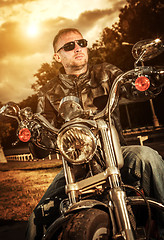 Image showing Biker