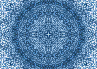 Image showing Abstract radial pattern background