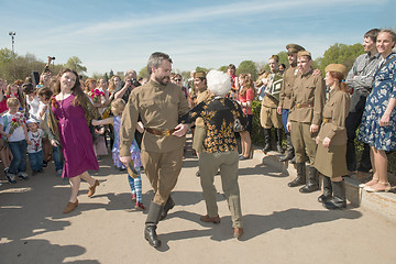 Image showing Dancing in Victory Day