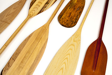 Image showing canoe paddle abstract