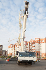 Image showing mobile crane