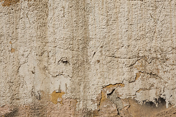 Image showing Old cracked wall