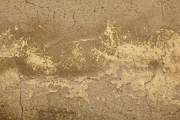 Image showing Old cracked wall