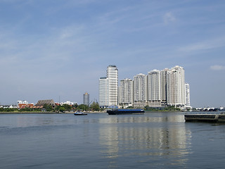 Image showing Apartments by the river