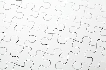 Image showing White puzzle 