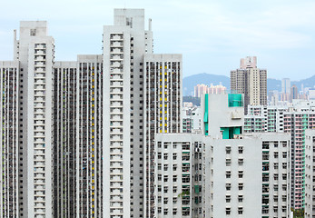 Image showing Hong Kong residential building 