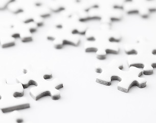 Image showing white puzzle