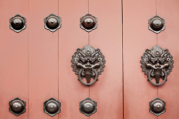 Image showing Chinese door handle 