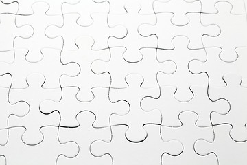 Image showing white puzzle