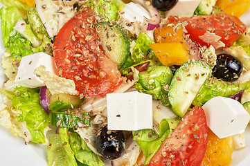 Image showing Greek salad