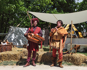 Image showing Medieval Troubadours